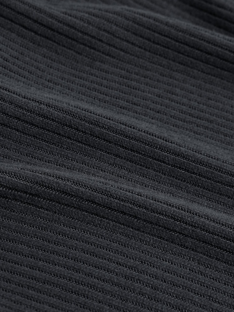 Abercrombie & Fitch Black Essential Cosy Mock Roll Neck Top - Image 3 of 3