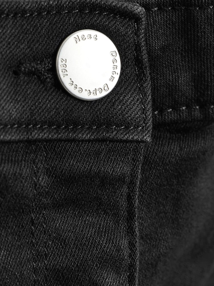 Schwarzer Denim - Skinny Jeans (3–16Jahre) - Bild 3 von 3