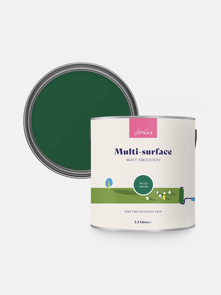 Joules Wild Swim Multi Surface Matt Emulsion - Image 4 of 4