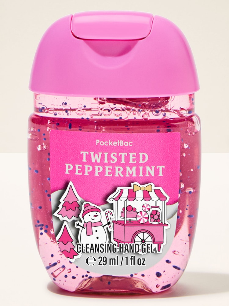 Bath & Body Works Twisted Peppermint Pocketbac Cleansing Hand Gel 29ml - Image 1 of 3