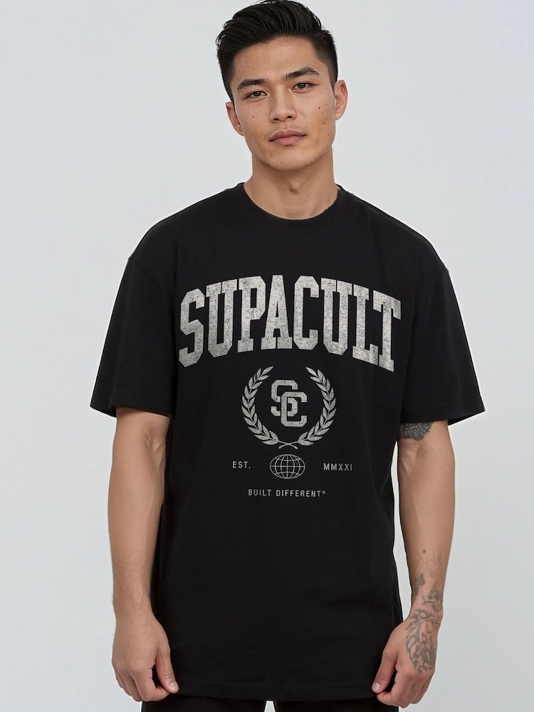 Supacult Built Different T-Shirt - Slika 1 od 3