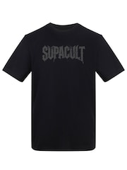 Supacult Distressed Logo T-Shirt - Slika 2 od 3