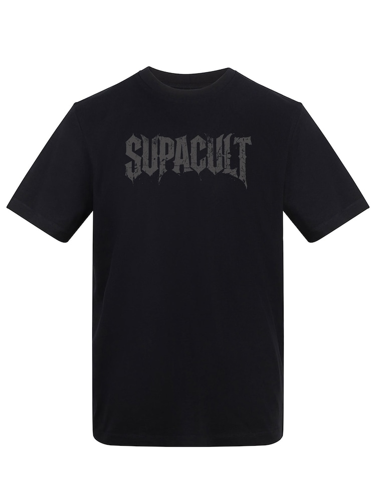 Supacult Distressed Logo T-Shirt - Slika 2 od 3