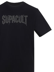 Supacult Distressed Logo T-Shirt - Slika 3 od 3