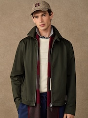 Hackett Green Cotton Harrington Jacket - Image 1 of 6