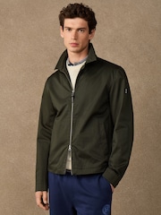 Hackett Green Cotton Harrington Jacket - Image 3 of 6