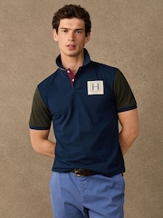 Polo Hackett Union Jack classique à manches courtes - Image 3 de 6