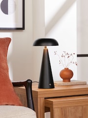 Black Darwin Rechargeable Touch Wireless Table Lamp (Indoors and Outdoors) - Image 1 of 4