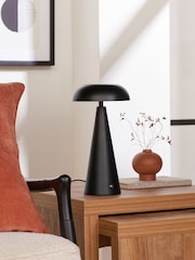 Black Darwin Rechargeable Touch Wireless Table Lamp (Indoors and Outdoors) - Image 2 of 4