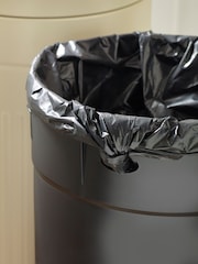 Cream 30L Vintage Ribbed Soft Close Bin - Image 4 of 5