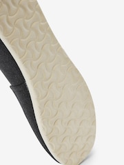 Black Canvas Slip-On Shoes - Image 7 of 7