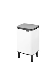 Brabantia White Bo  Hi 7L Waste Bin - Image 4 of 6