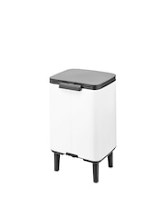 Brabantia White Bo  Hi 7L Waste Bin - Image 5 of 6