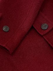 Reiss Alara Wool-Blend Blindseam Long Coat - Imagen 7 de 8
