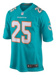 Nike Green Miami Dolphins Game Jersey - Xavien Howard - Image 2 of 3