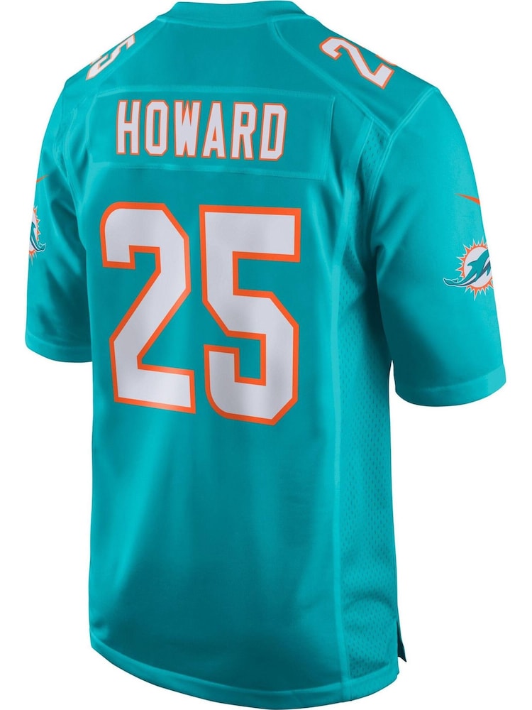 Nike Green Miami Dolphins Game Jersey - Xavien Howard - Image 3 of 3 Nike Green Miami Dolphins Game Jersey - Xavien Howard - Image 3 of 3