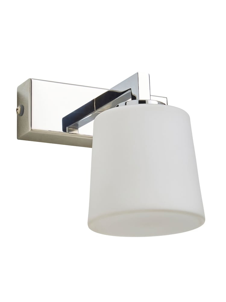 BHS Chrome Parga 1lt IP44 Wall Light - Image 2 of 3