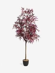 Red Artificial Tall Acer Tree - Image 2 of 3