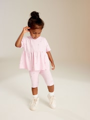 Pink Fairy Cropped Leggings (3mths-7yrs) - Image 1 of 7
