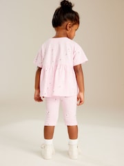 Pink Fairy Cropped Leggings (3mths-7yrs) - Image 3 of 7
