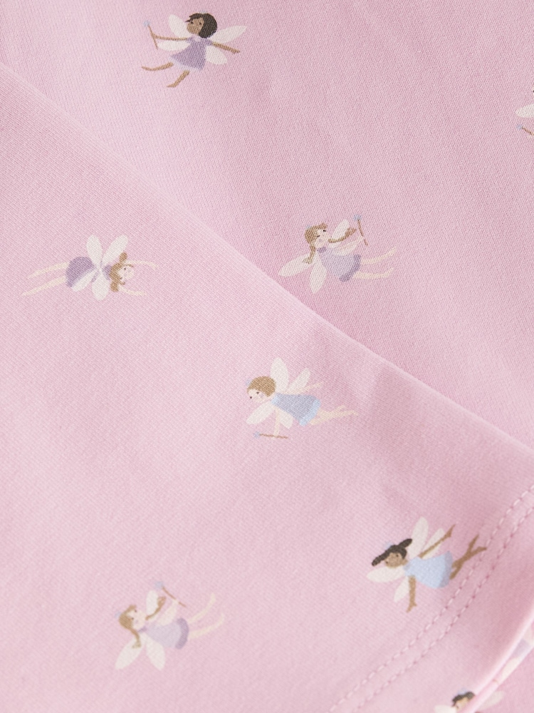 Pink Fairy Cropped Leggings (3mths-7yrs) - Image 7 of 7 Pink Fairy Cropped Leggings (3mths-7yrs) - Image 7 of 7
