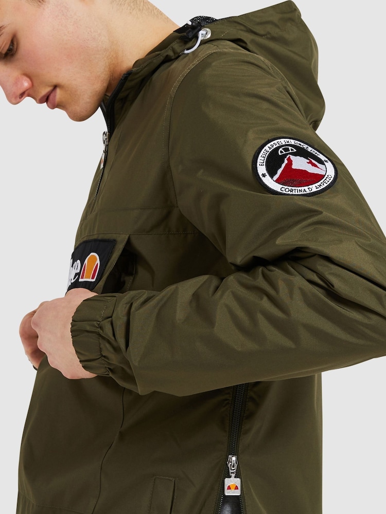 Ellesse™ Khaki Green Mont 2 OH Jacket - Image 4 of 4