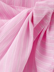 Mango Pink Stripe Wrap Shirt - Image 6 of 6