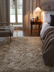 Natural Lola Sparkle Plush Rug - Image 2 of 7