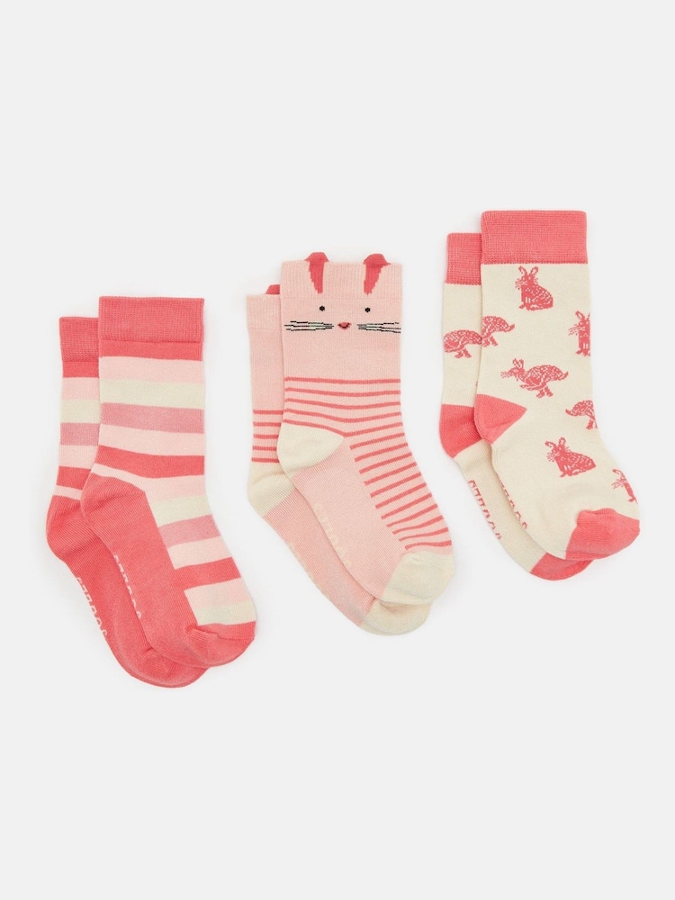 Joules dekleta' Neat Feet 3 komplet nogavice - Slika 1 iz 3 Joules dekleta' Neat Feet 3 komplet nogavice - Slika 1 iz 3