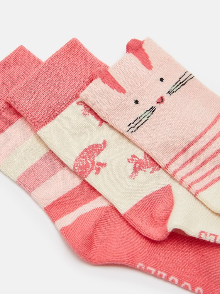 Joules dekleta' Neat Feet 3 komplet nogavice - Slika 3 iz 3 Joules dekleta' Neat Feet 3 komplet nogavice - Slika 3 iz 3