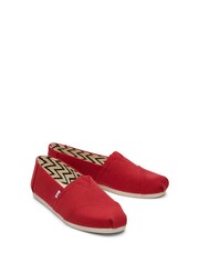 TOMS Red Alpargata Shoes - Image 2 of 5