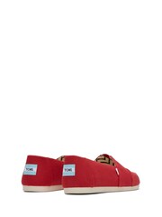 TOMS Red Alpargata Shoes - Image 3 of 5