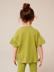 Green Bee Embellished Leggings (3mths-7yrs) - Image 3 of 7