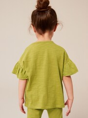 Green Bee Embellished Leggings (3mths-7yrs) - Image 4 of 7