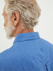FatFace Blue Tadlow Shirt - Image 4 of 6