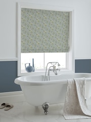 Laura Ashley Newport Blue Painswick Paisley Made to Measure 100% Cotton Roman Blinds - Image 5 of 6