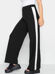 PixieGirl Petite Black Wide Leg Trousers - Image 1 of 4