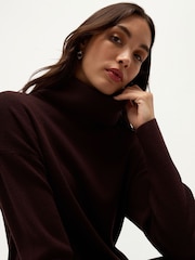 Hobbs Brown Yvette Knit Dress - Image 3 of 4
