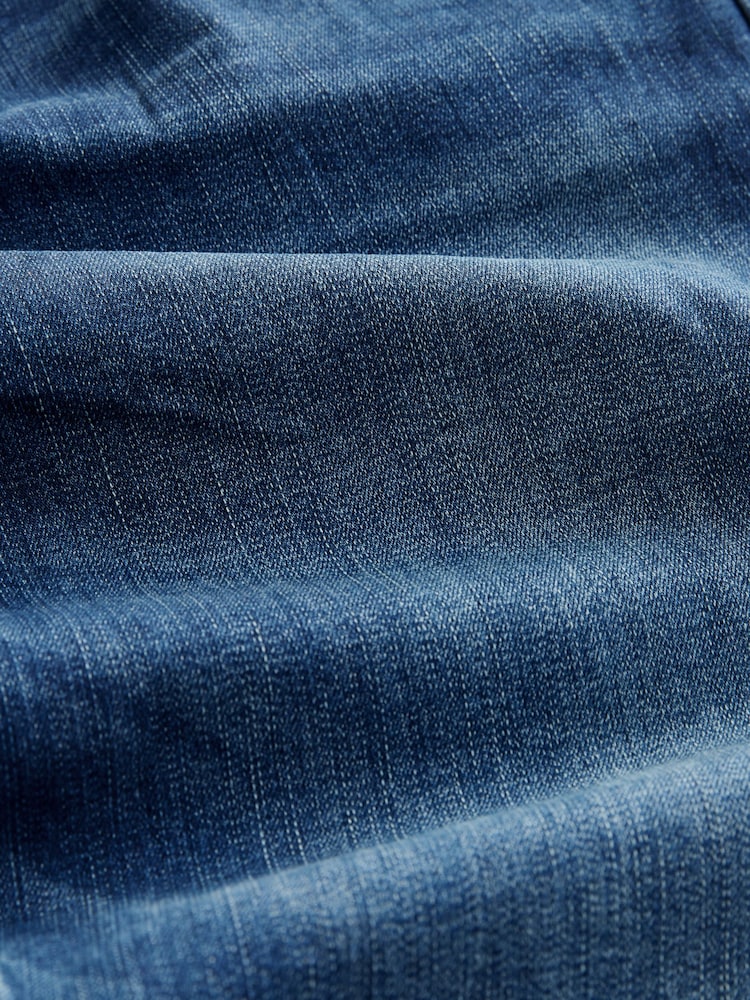 Blue Mid Slim Fit Authentic Stretch Denim Jeans - Image 10 of 10