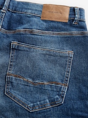 Blue Mid Slim Fit Authentic Stretch Denim Jeans - Image 9 of 10