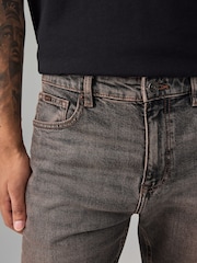 Grey Mid Slim Fit Vintage Wash Denim Jeans - Image 5 of 11