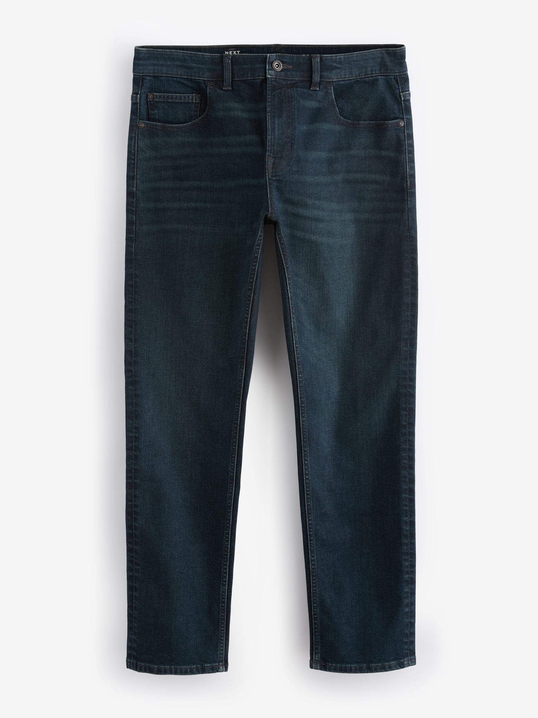 Buy Blue Dark Washed Single Slim Fit Classic Stretch Jeans from Next USA