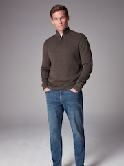 Blue Mid Vintage Slim Fit Classic Stretch Jeans - Image 2 of 12