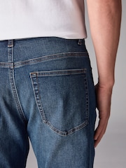 Blue Mid Vintage Slim Fit Classic Stretch Jeans - Image 6 of 12