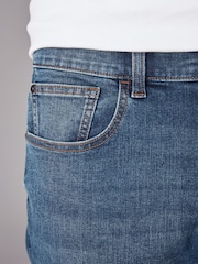 Blue Mid Vintage Slim Fit Classic Stretch Jeans - Image 7 of 12