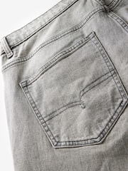 Mid Grey Tint Regular Fit Vintage Stretch Authentic Jeans - Image 10 of 11