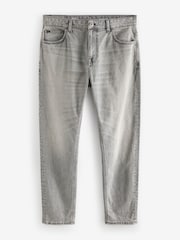 Mid Grey Tint Regular Fit Vintage Stretch Authentic Jeans - Image 8 of 11