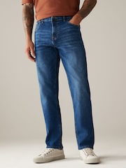 Blue Straight Fit Classic Stretch Jeans - Image 1 of 11