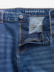 Blue Straight Fit Classic Stretch Jeans - Image 8 of 11