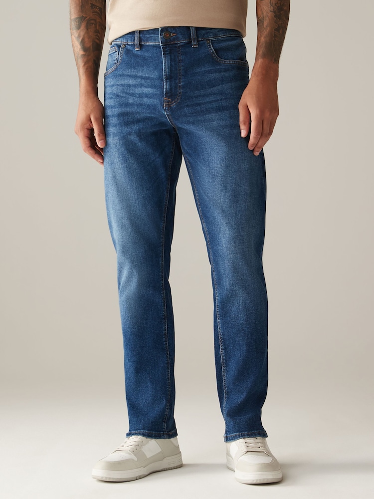 Blue Slim Fit Classic Stretch Jeans - Image 1 of 11